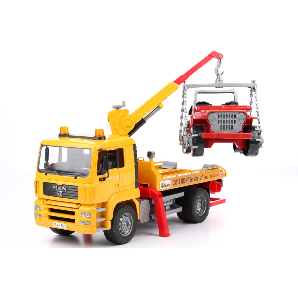 BRUDER 02750 MAN TIGA POMOC DROGOWA BR-02750