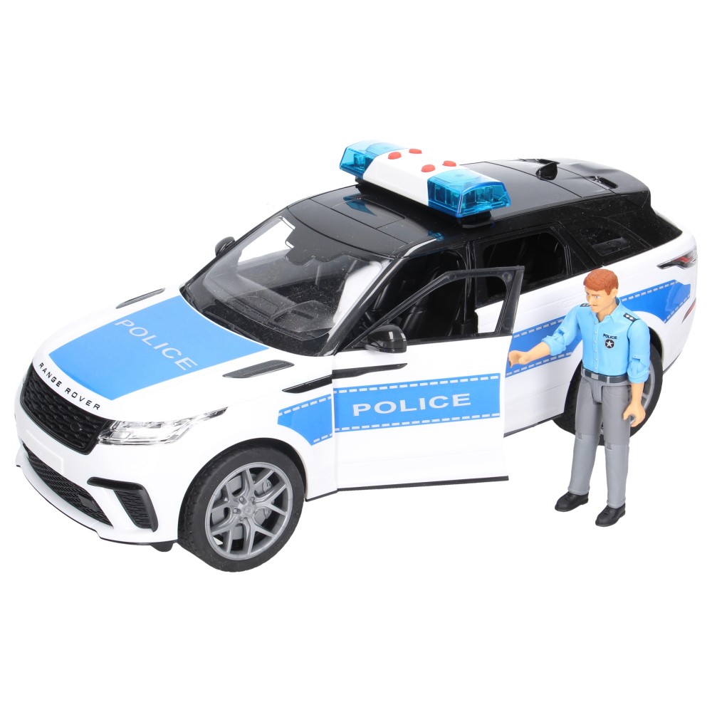 RANGE ROVER VELAR POLICYJNY Z FIGURKĄ 02890