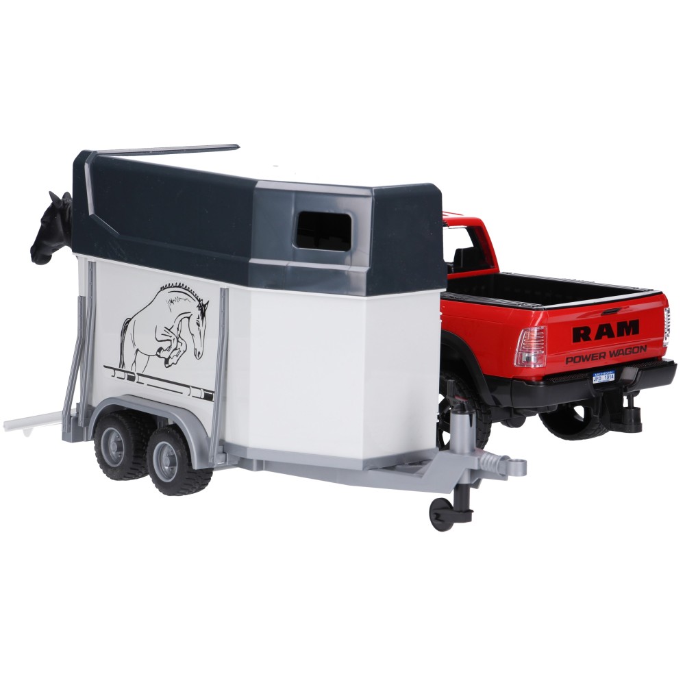 AUTO RAM 2500 POWER WAGON Z PRZYCZEPĄ DLA KONIA 2501