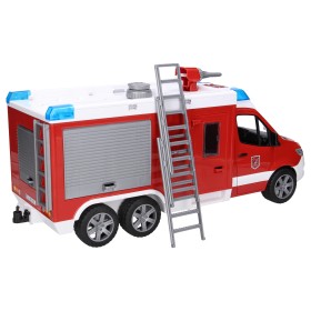 STRAŻ POŻARNA Z ARMATKĄ WODNĄ MERCEDES BENZ 02680