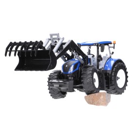 TRAKTOR NEW HOLLAND T7 Z ŁADOWACZEM 03121