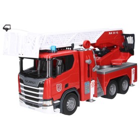 STRAŻ POŻARNA Z POMPĄ WODNĄ SYRENĄ I ŚWIATŁEM SCANIA SUPER 560R 03591