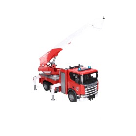 STRAŻ POŻARNA Z POMPĄ WODNĄ SYRENĄ I ŚWIATŁEM SCANIA SUPER 560R 03591