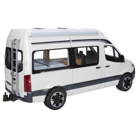 MERCEDES SPRINTER CAMPER BIAŁY Z FIGURKĄ I AKCESORIAMI 02672