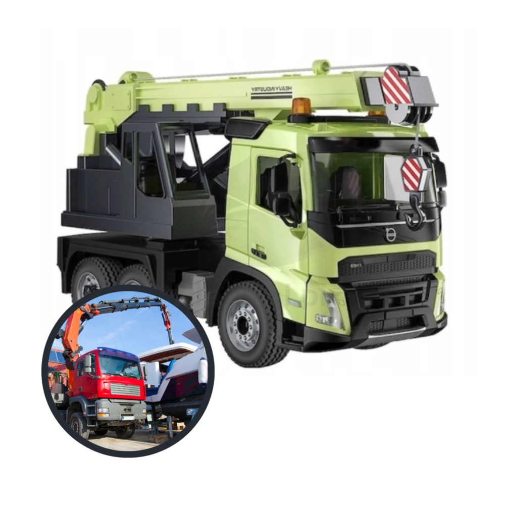 ZDALNIE STEROWANY DŹWIG VOLVO FMX E506 DOUBLE EAGLE