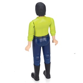 FIGURKA KOBIETY BIAŁEJ W CIEMNONIEBIESKICH DŻINSACH 60405