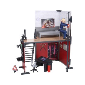 REMIZA STRAŻACKA Z FIGURKĄ STRAŻAKA I WYPOSAŻENIEM 62702