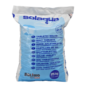 TABLETKI SOLNE DO SYSTEMÓW UZDATNIANIA WODY 25 KG