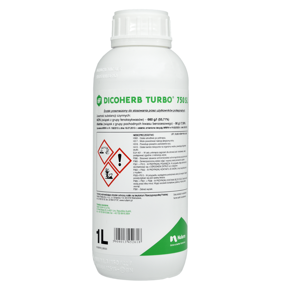 DICOHERB TURBO 750SL 1L