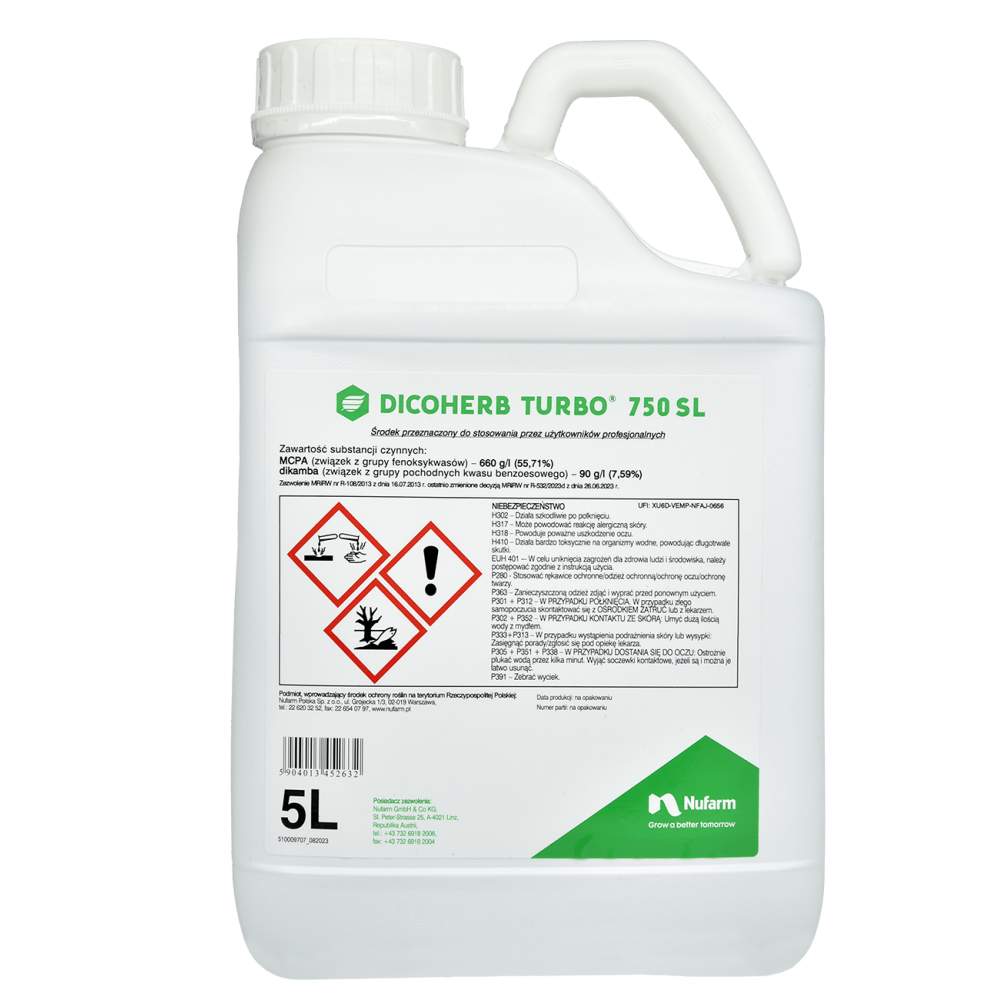 DICOHERB TURBO 750SL 5L