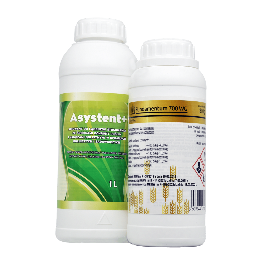 FUNDAMENTUM 300GR + ASYSTENT 1l PAK 10ha