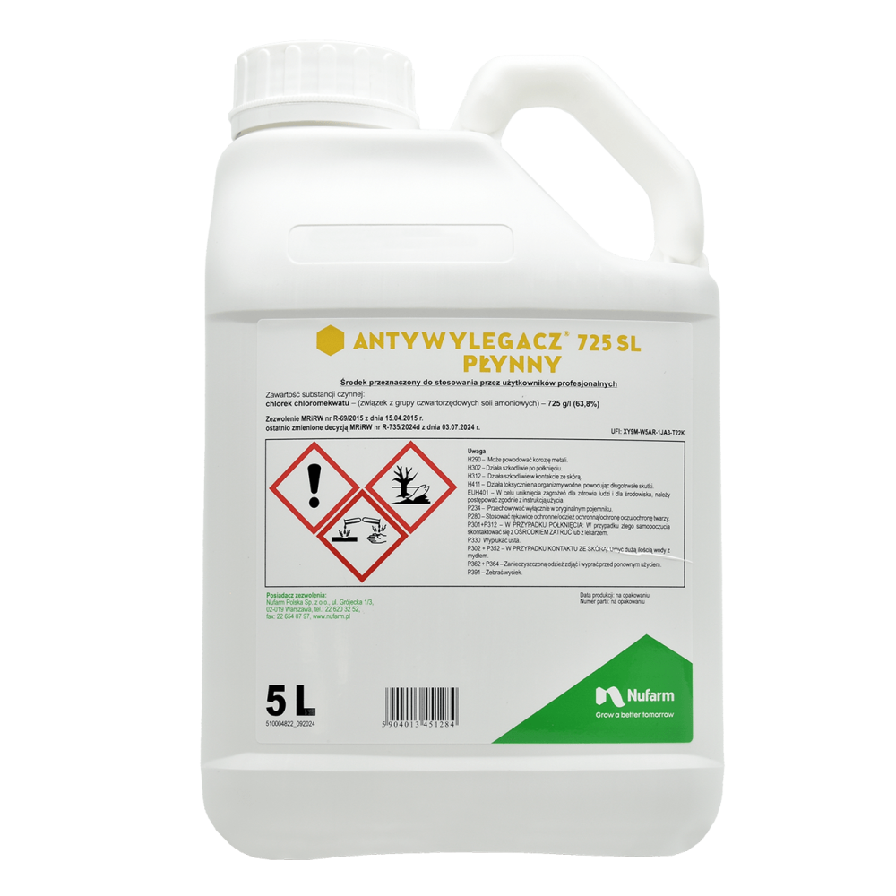 ANTYWYLEGACZ PŁYNNY 725SL 5L