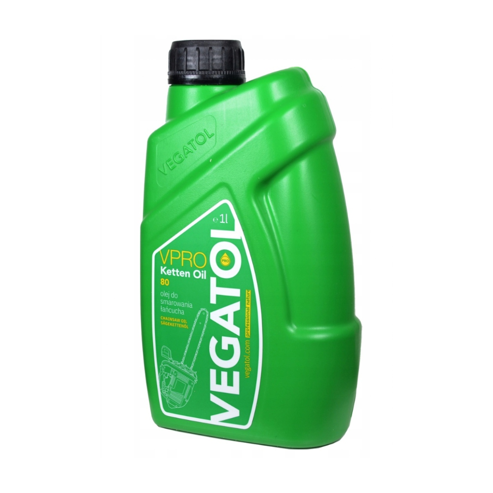 OLEJ DO SMAROWANIA ŁAŃCUCHA VEGATOL VPRO KETTEN OIL 80 1L