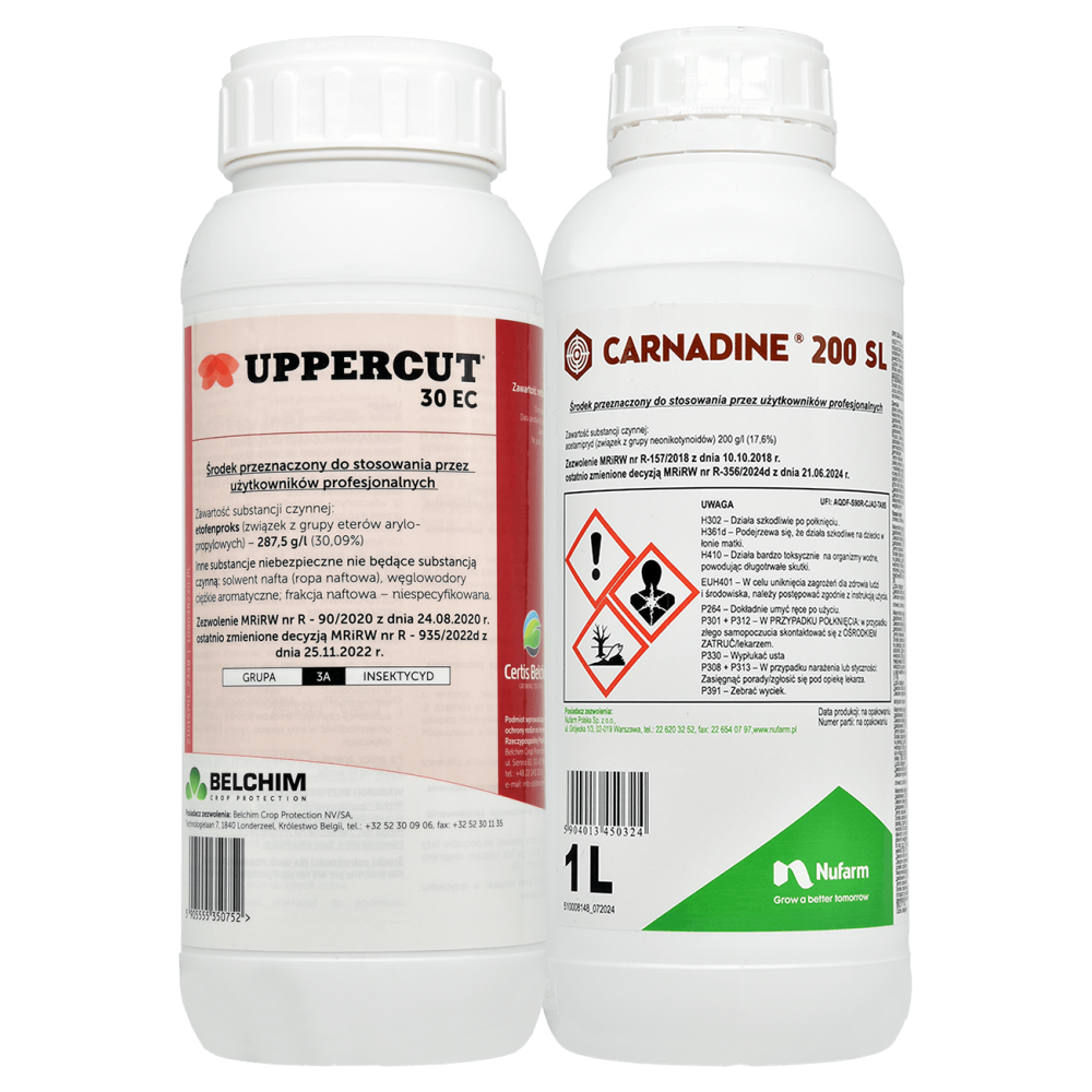 CARNACUT PAK 5 HA (CARNADINE 200 SL 1L + UPPERCUT 30 EC 1L)