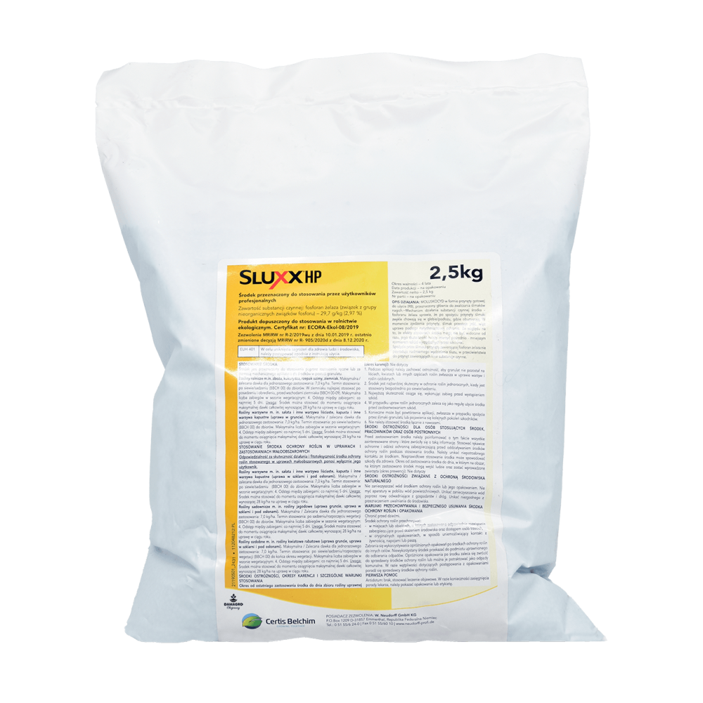 SLUXX HP 2,5KG NA ŚLIMAKI