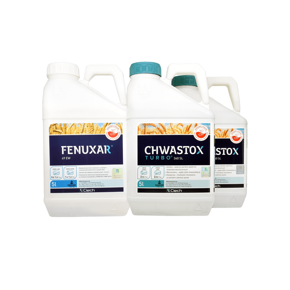 CHWASTOX DUO BOX 5L CHWASTOX TURBO 5L 2SZT + FENUXAR 5L