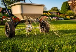 Nawożenie trawnika wiosną i wczesnym latem - jak uzyskać gęstą, zieloną darń?